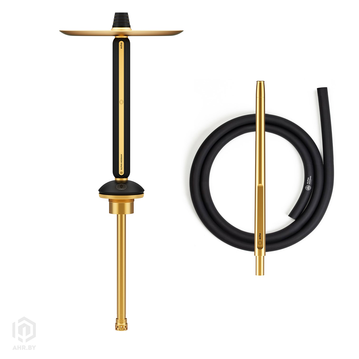 Alpha Hookah Echo Gold Noir